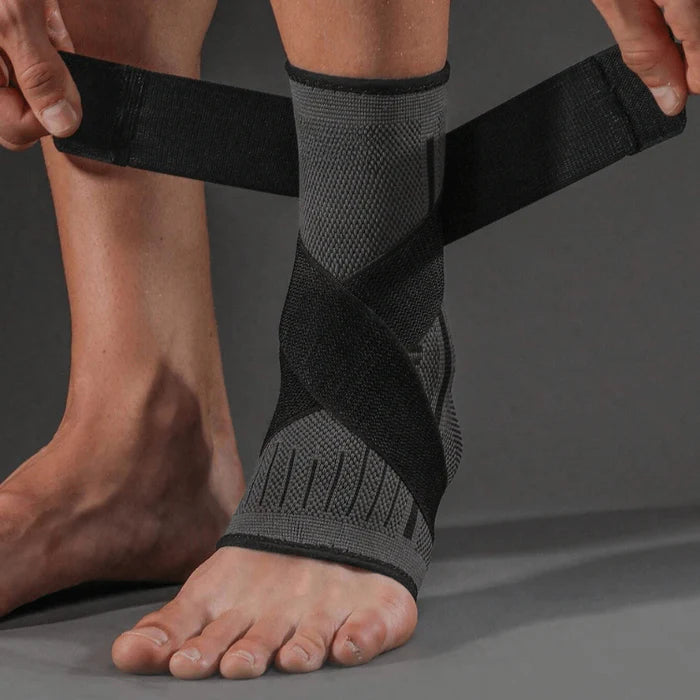 Altheonix™ Cavigliera Elastica con Fasce di Supporto Incrociate